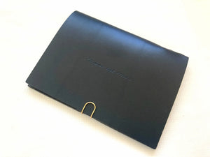 A4コピー用紙がメモ帳になる｜薄型本革A4memo Wallet Slim – MARIO DEL